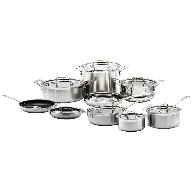 Conjunto-de-Panelas-Cuisinart-15-Pecas-MultiClad-Pro-Triplo-Imagem-0