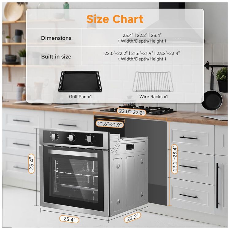 Forno-Eletrico-de-Parede-60-Centimetros-AMZCHEF-2200W-6-Imagem-5