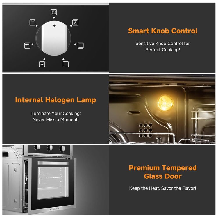Forno-Eletrico-de-Parede-60-Centimetros-AMZCHEF-2200W-6-Imagem-7
