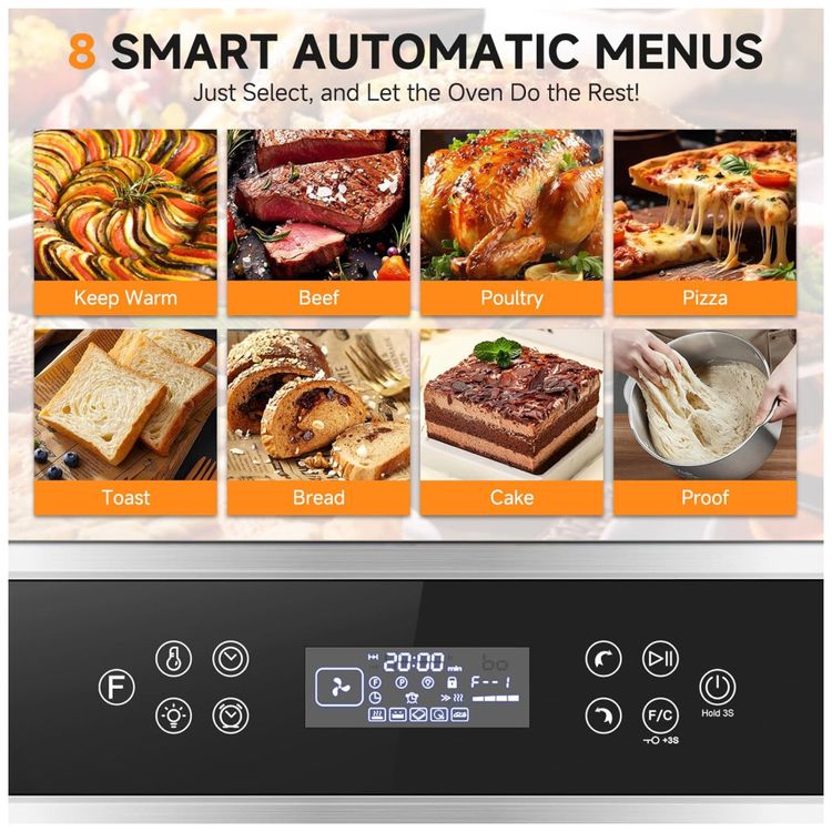 Forno-de-Parede-Eletrico-AMZCHEF-com-Cesto-de-Fritura-e-10-Imagem-3