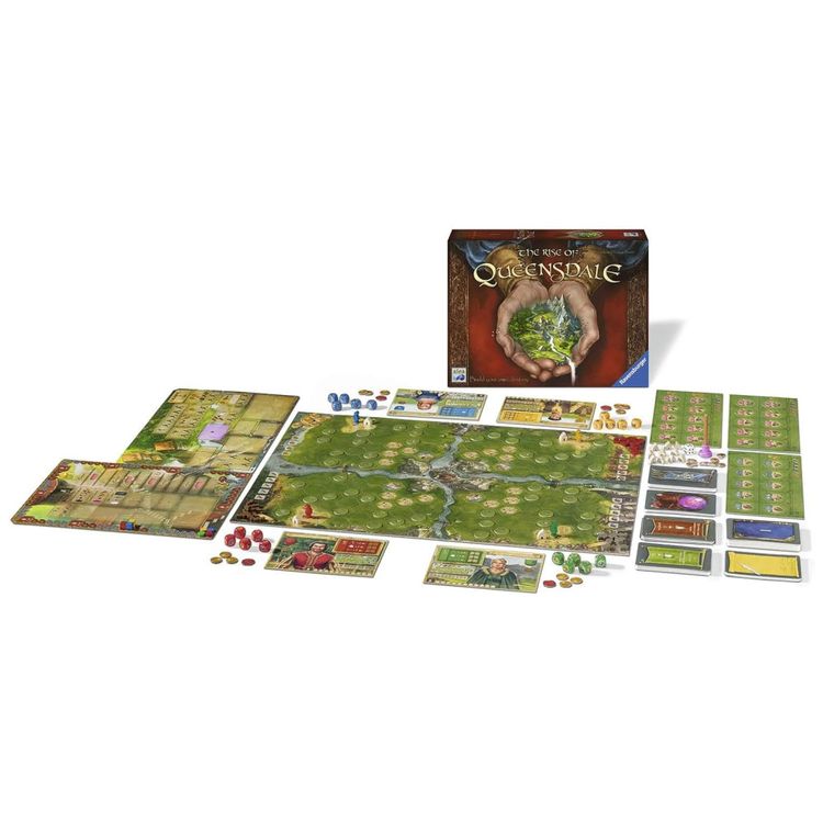 Ravensburger-The-Rise-of-Queensdale--Jogo-de-Tabuleiro-Imagem-1