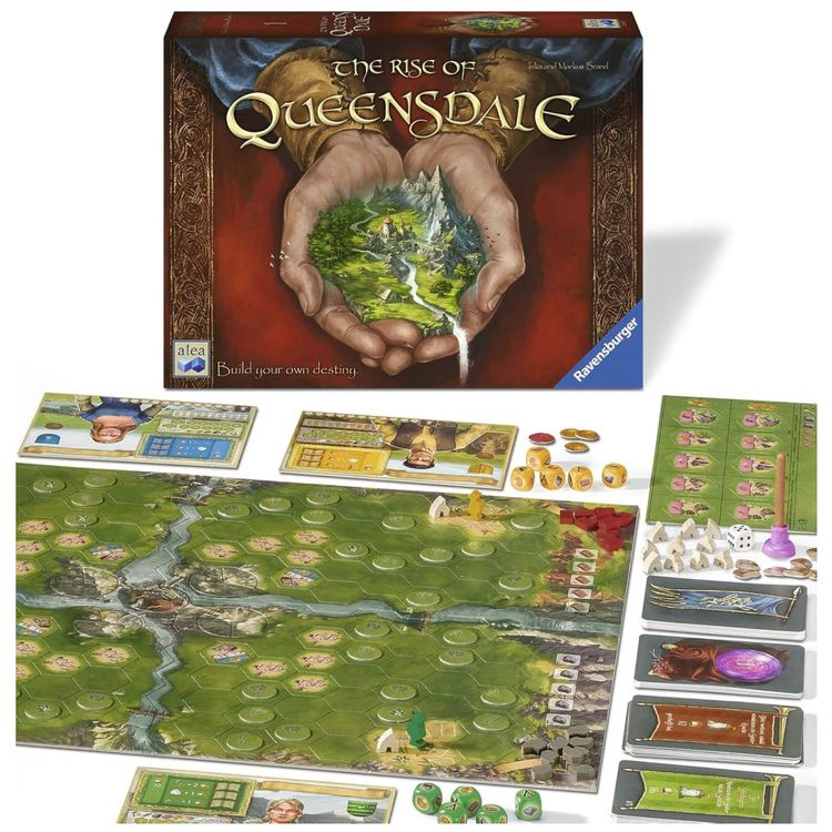 Ravensburger-The-Rise-of-Queensdale--Jogo-de-Tabuleiro-Imagem-3