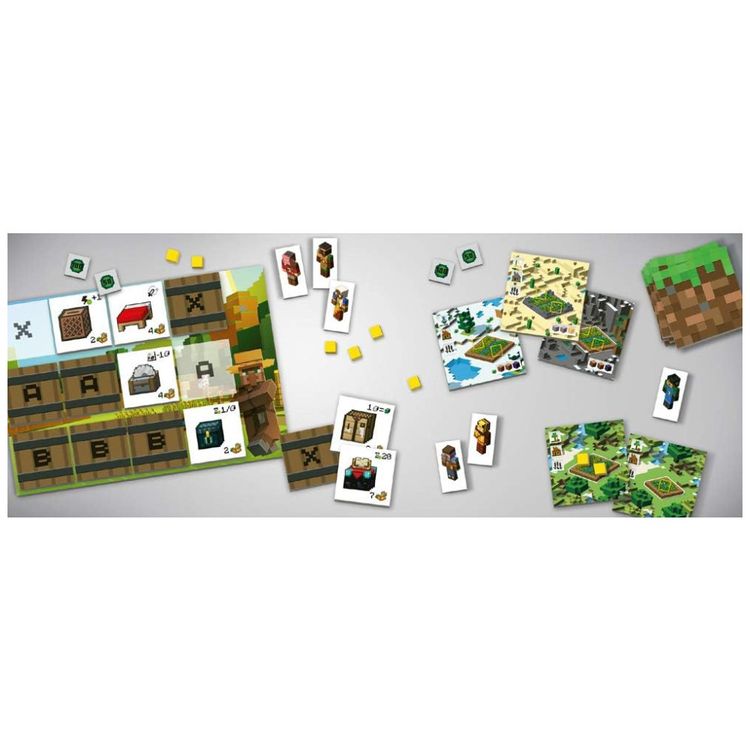 Ravensburger--Expansao-Minecraft-Builders-Biomes-Farmers-Imagem-1