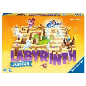 Jogo-de-Tabuleiro-Ravensburger-Junior-Labirinto--Corrida-Imagem-0
