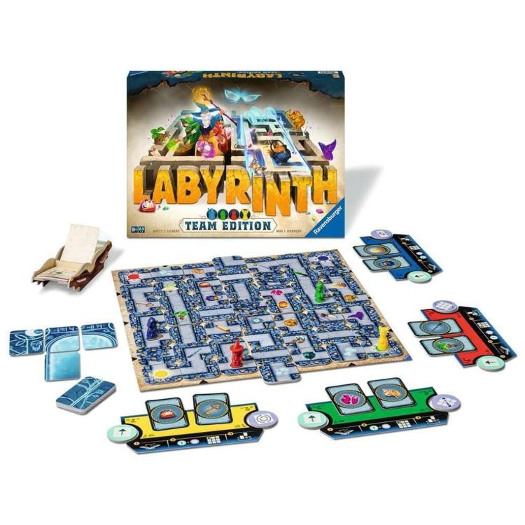 Jogo-de-Tabuleiro-Ravensburger-Labirinto-Edicao-em-Equipe-Imagem-2