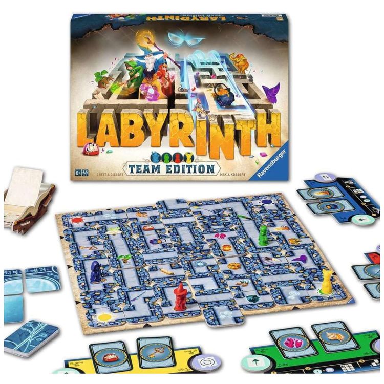Jogo-de-Tabuleiro-Ravensburger-Labirinto-Edicao-em-Equipe-Imagem-3