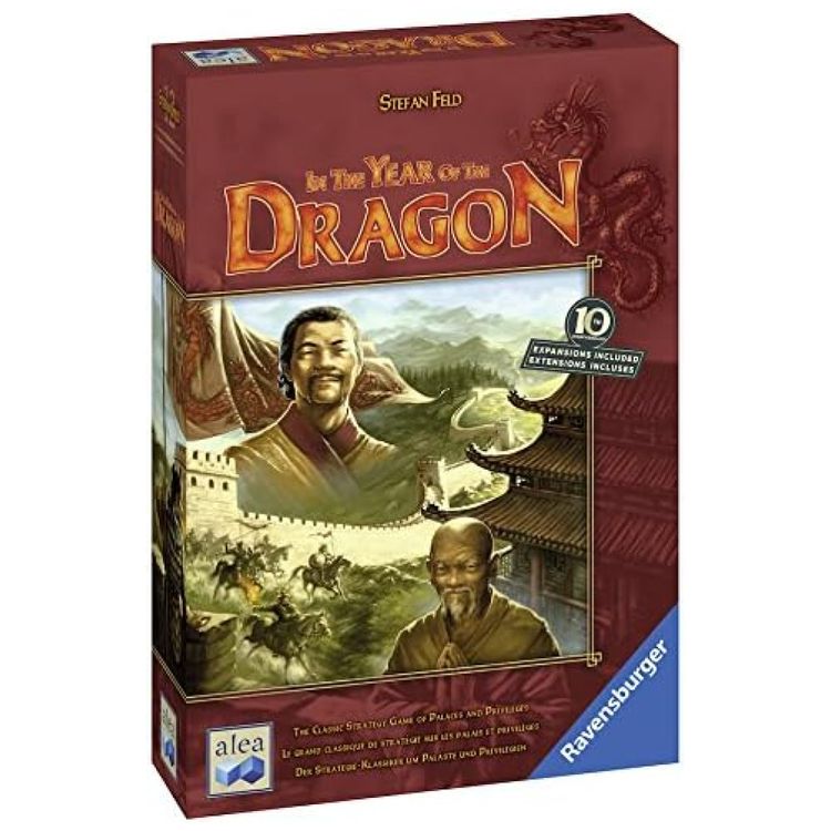 Jogo-de-Tabuleiro-de-Estrategia-Ravensburger-Ano-do-Dragao-Imagem-1