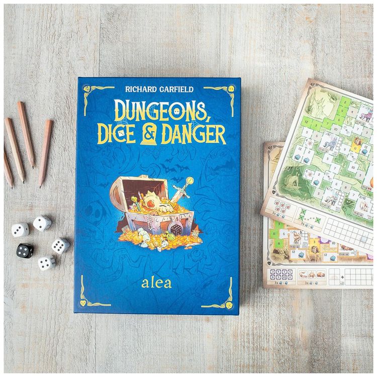 Jogo-de-Estrategia-Ravensburger-Dungeons-Dados-e-Perigos--Imagem-1
