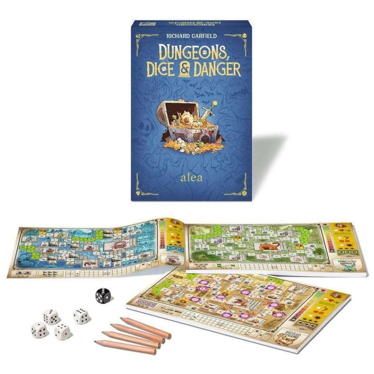 Jogo-de-Estrategia-Ravensburger-Dungeons-Dados-e-Perigos--Imagem-3