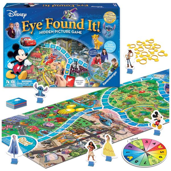 Jogo-de-Tabuleiro-Ravensburger-Disney-Eye-Found-It---Imagem-0