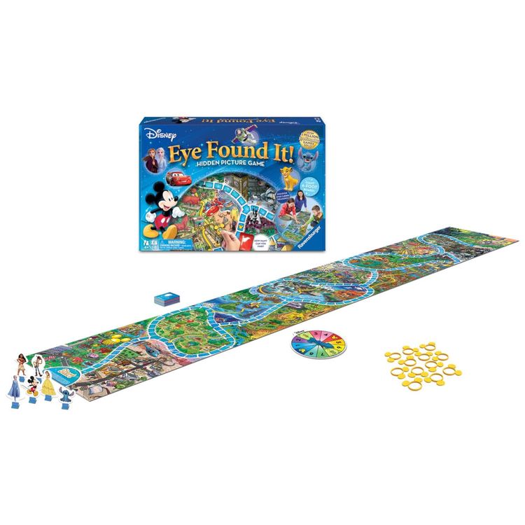 Jogo-de-Tabuleiro-Ravensburger-Disney-Eye-Found-It---Imagem-1