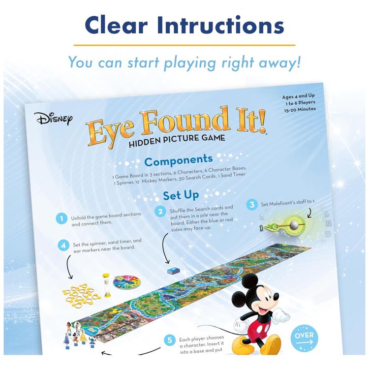 Jogo-de-Tabuleiro-Ravensburger-Disney-Eye-Found-It---Imagem-5