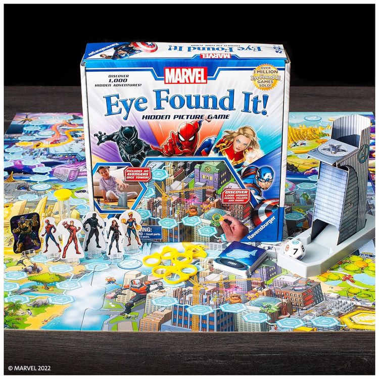 Ravensburger-Marvel-Eye-Found-It--Jogo-de-Tabuleiro-com-Imagem-7