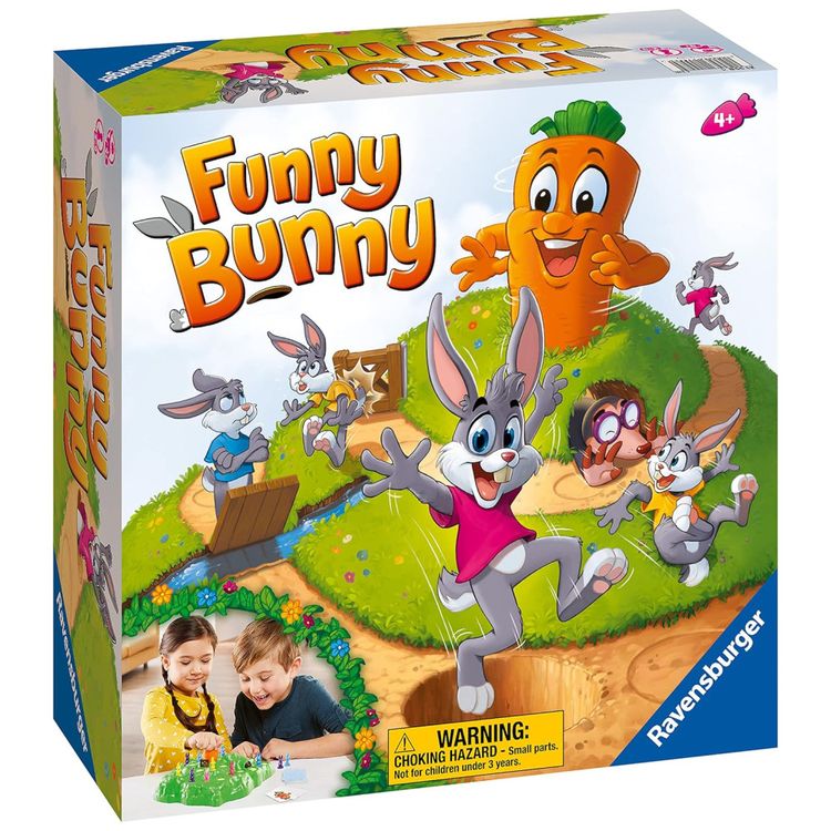Ravensburger-Funny-Bunny--Jogo-de-Tabuleiro-Divertido---Imagem-8