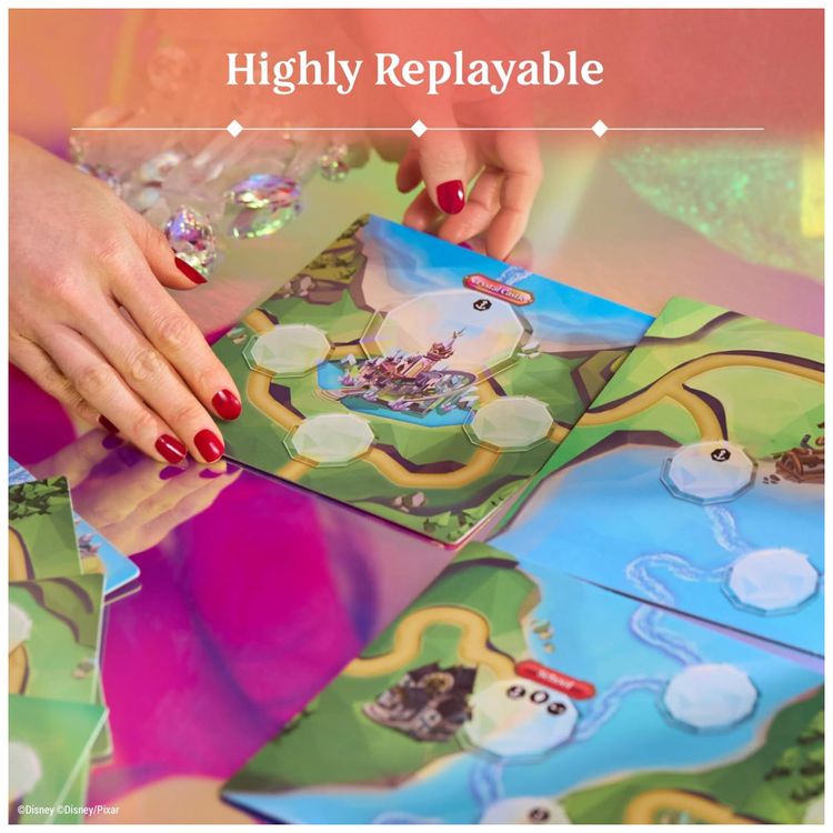 Jogo-de-Tabuleiro-da-Familia-Disney-Ravensburger-Chronicles-Imagem-2