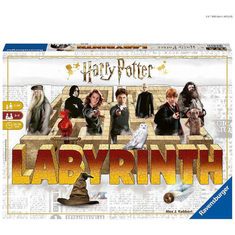 Jogo-de-Tabuleiro-Labirinto-Harry-Potter-da-Ravensburger---Imagem-4