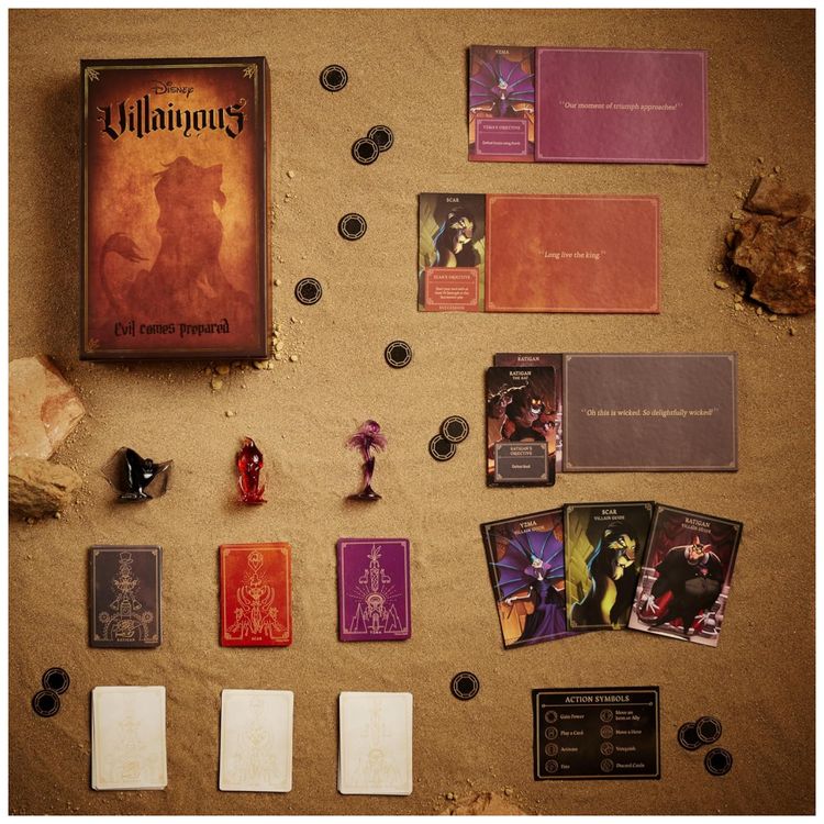 Jogo-de-Estrategia-Disney-Villainous-Evil-Comes-Prepared-da-Imagem-4