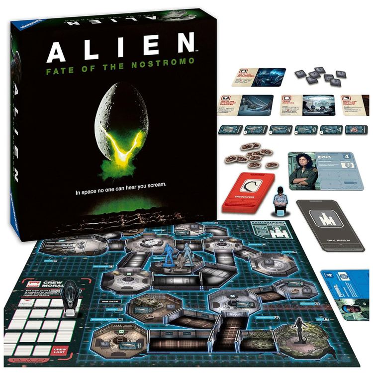 Jogo-de-Tabuleiro-Ravensburger-Alien-Fate-of-The-Nostromo-Imagem-0