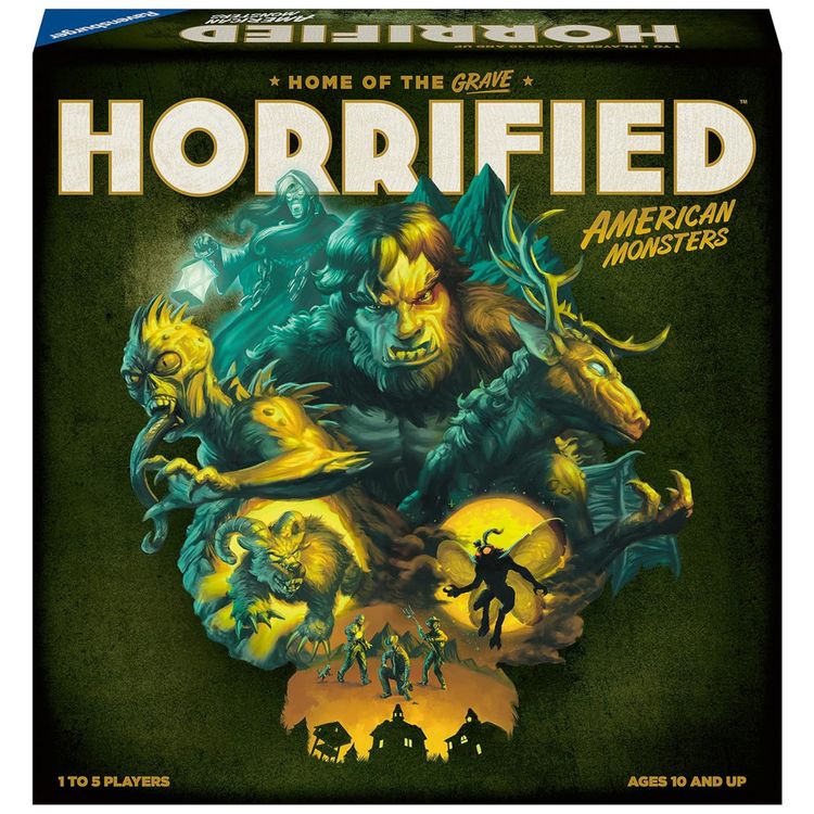 Jogo-de-Tabuleiro-Estrategico-Ravensburger-Horrified-Imagem-5