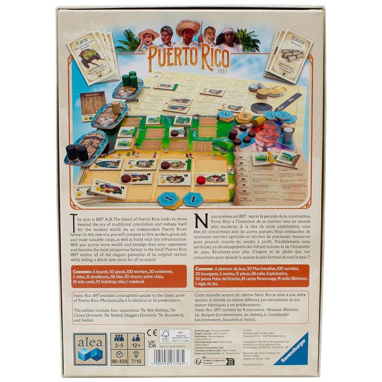Jogo-de-Tabuleiro-Estrategico-Ravensburger-Porto-Rico-1897--Imagem-5