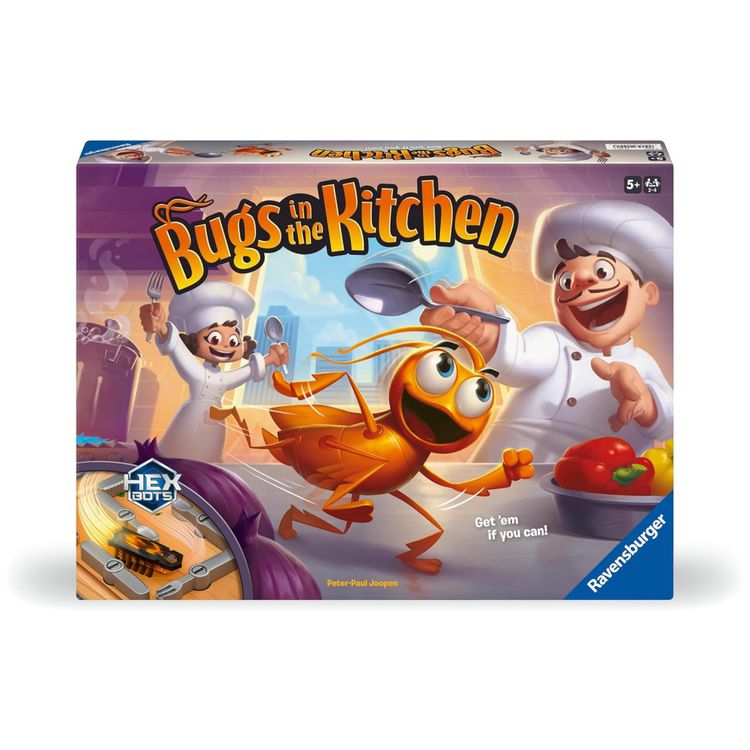 Jogo-de-Tabuleiro-Ravensburger-Bugs-na-Cozinha----Diversao-Imagem-1