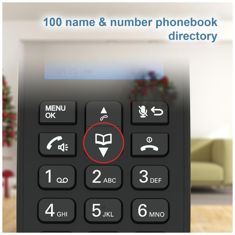 Telefone-sem-Fio-HelloBaby-DECT-6.0-com-4-Aparelhos-Imagem-1