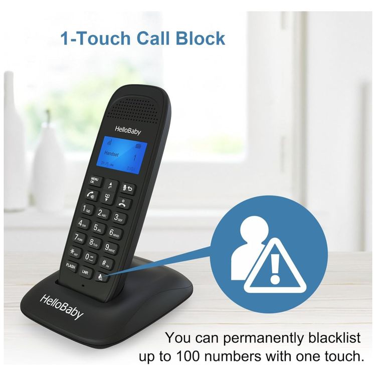 Telefone-sem-Fio-HelloBaby-DECT-6.0-para-Residencia-com-Imagem-4