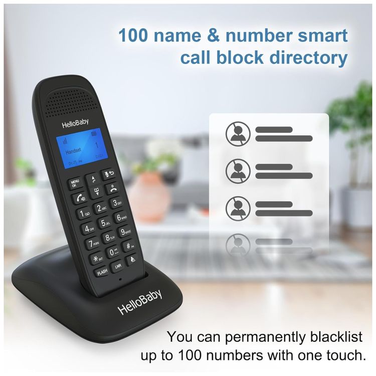 Telefone-sem-Fio-HelloBaby-DECT-6.0-para-Ambientes-Imagem-2