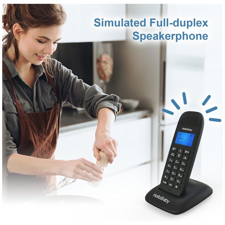 Telefone-sem-Fio-HelloBaby-DECT-6.0-com-3-Aparelhos-Imagem-3