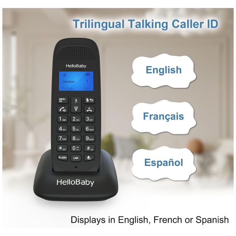 Telefone-sem-Fio-HelloBaby-DECT-6.0-com-3-Aparelhos-Imagem-6