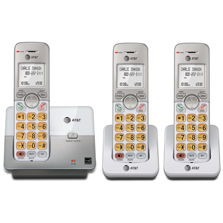 Telefone-Residencial-sem-Fio-AT-T-EL51303-com-3-Aparelhos-Imagem-0