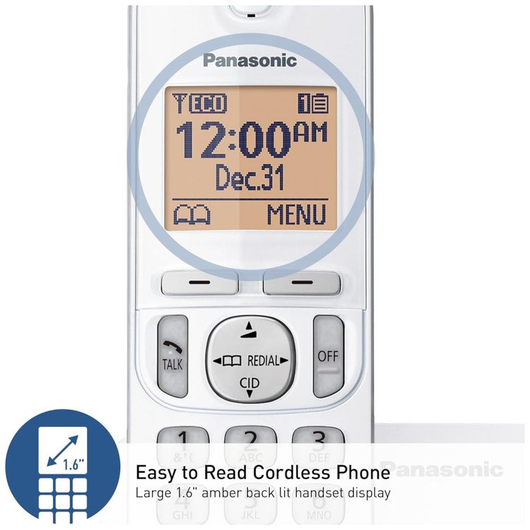 Telefone-Sem-Fio-Panasonic-Display-Iluminado-de-406-cm-Imagem-3