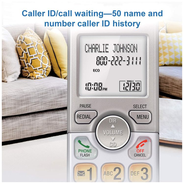 Telefone-sem-fio-AT-T-EL51103-DECT-6.0-com-Viva-voz-Imagem-5