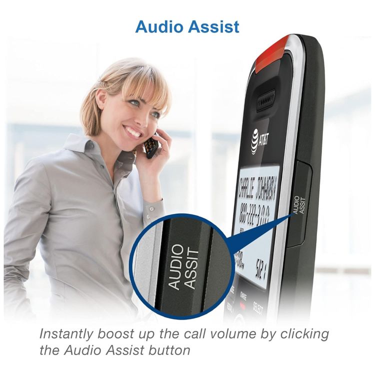 Telefone-Sem-Fio-AT-T-BL1022-DECT-6.0-com-2-Aparelhos-Imagem-3