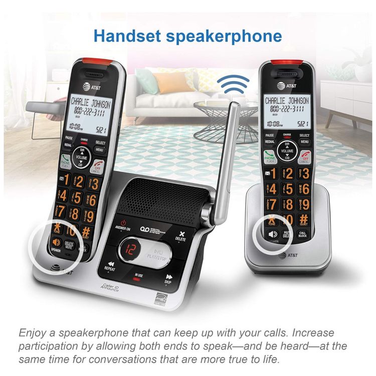 Aparelho-de-Telefone-sem-Fio-AT-T-BL1025-DECT-6.0-com-5-Imagem-9