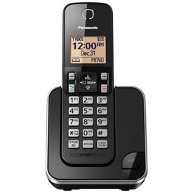 Telefone-Sem-Fio-Panasonic-com-Display-Ambar-Retroiluminado-Imagem-0