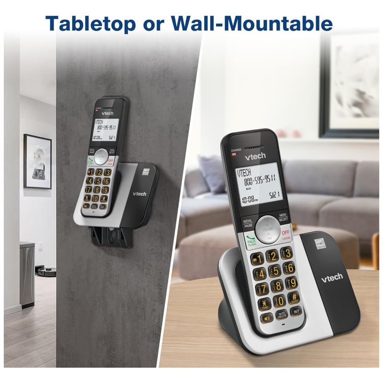 Telefone-sem-fio-VTech-com-Display-Amplo-e-Teclas-Grandes-Imagem-6