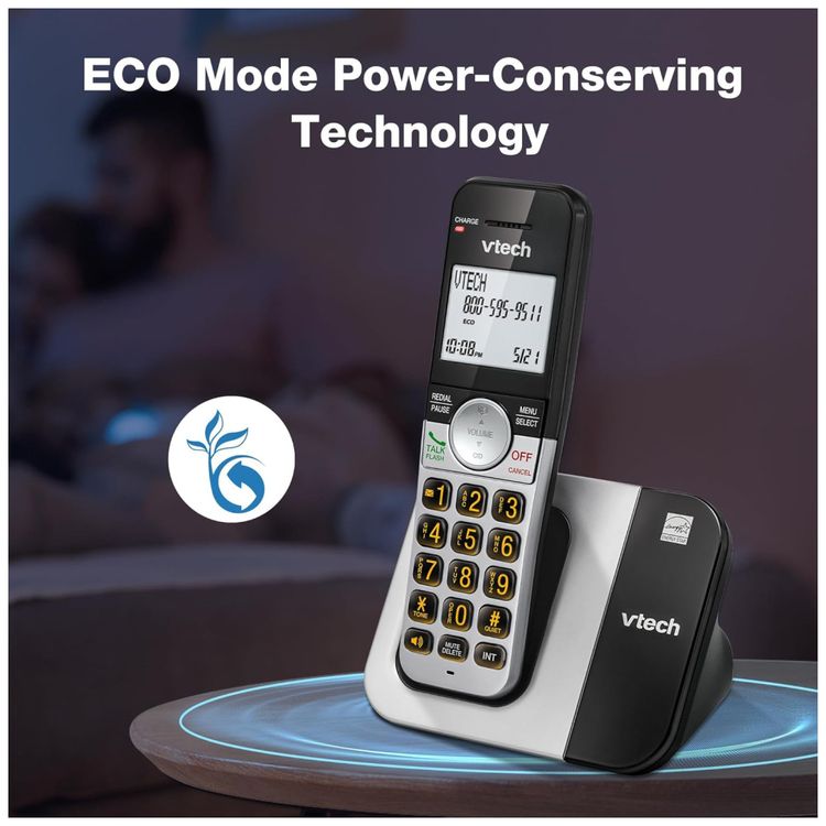 Telefone-sem-fio-VTech-com-Display-Amplo-e-Teclas-Grandes-Imagem-7