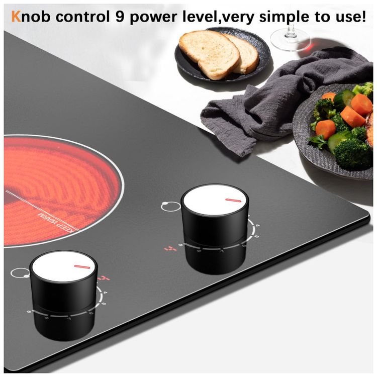 Cooktop-Eletrico-Karinear-2-Bocas-30cm--Controle-de-Botao-Imagem-3