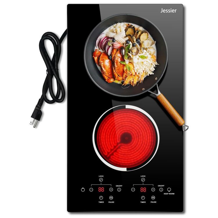 Cooktop-Eletrico-de-2-Bocas-Embutir-Touch-Control-Timer-Imagem-0