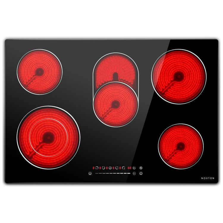 Cooktop-Eletrico-Noxton-76-cm-8400W-5-Bocas-Embutido-Imagem-0