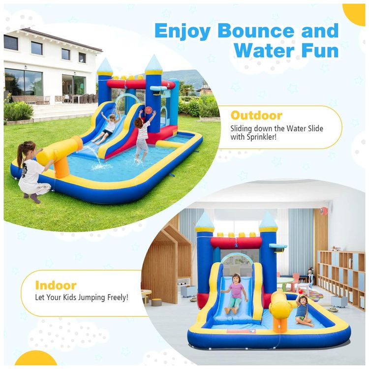 Parque-Aquatico-Inflavel-BOUNTECH-com-Escorregador-e-Imagem-6