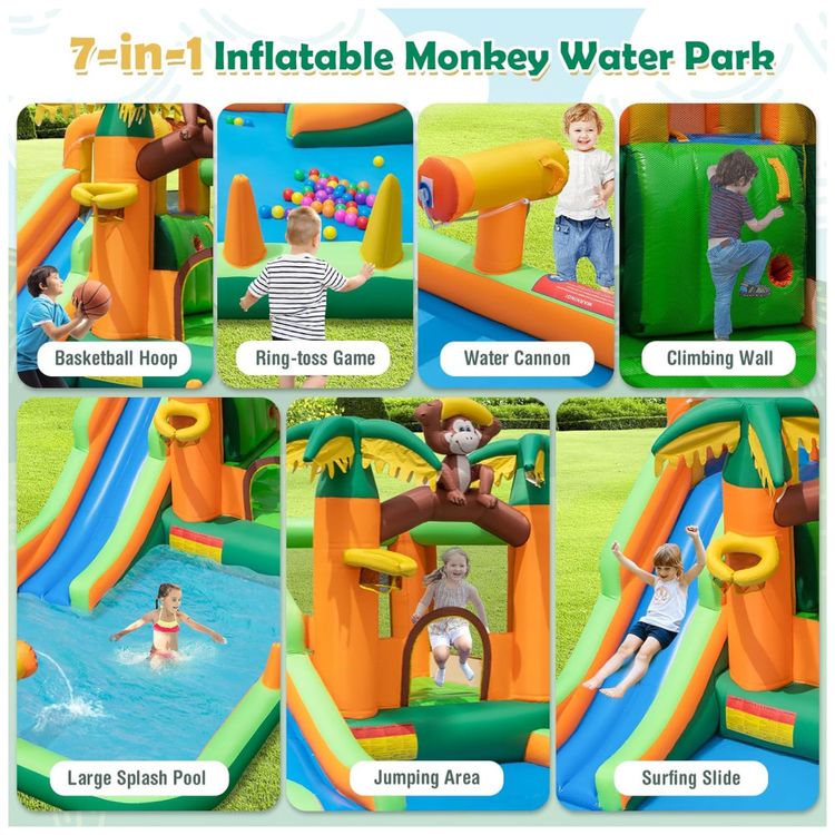 Parque-Aquatico-Inflavel-BOUNTECH-Jungle---Castelo-Imagem-5