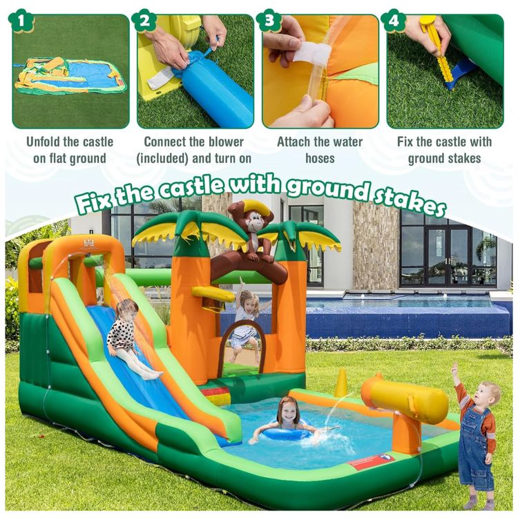 Parque-Aquatico-Inflavel-BOUNTECH-Jungle---Castelo-Imagem-7