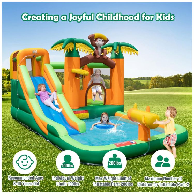 Parque-Aquatico-Inflavel-BOUNTECH-Jungle---Castelo-Imagem-8