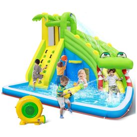 Parque-Aquatico-Inflavel-5-em-1-com-Toboagua-Pula-Pula-de-Imagem-0