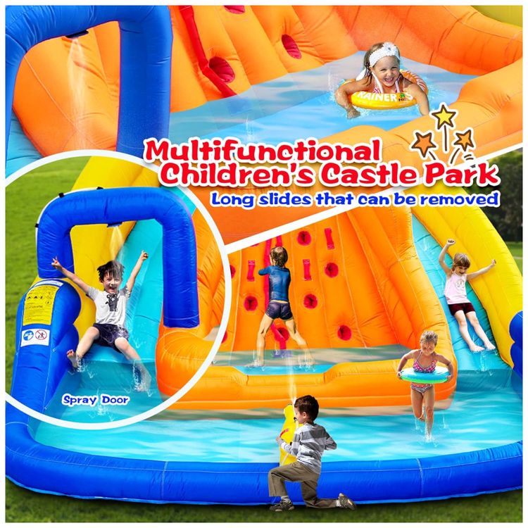 Parque-Aquatico-Inflavel-Castelo-Pula-Pula-com-Baldinho-de-Imagem-3