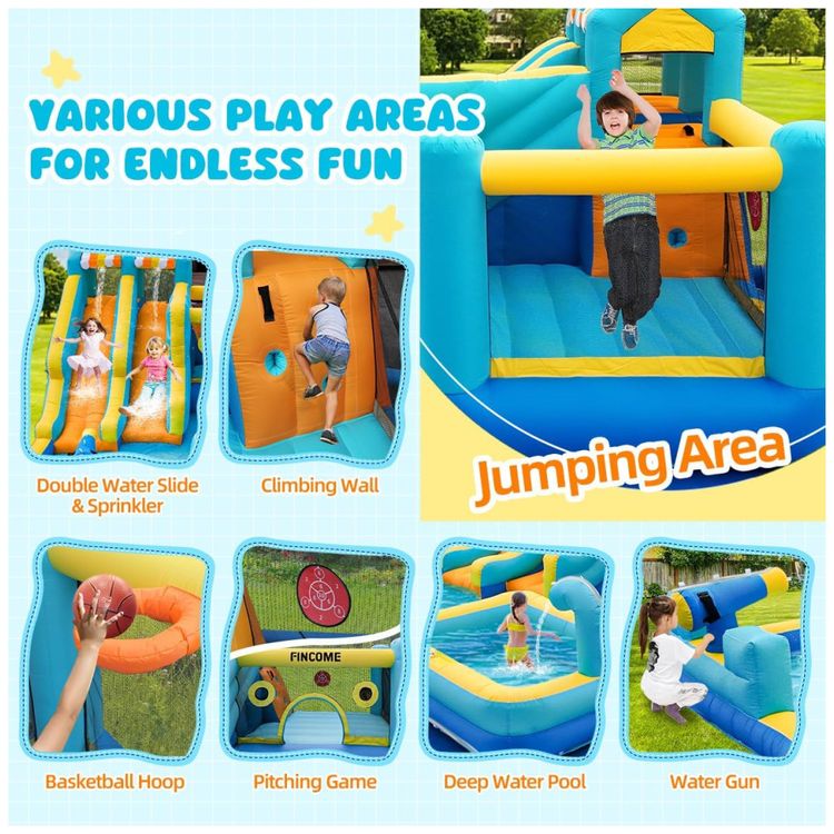 Parque-Aquatico-Inflavel-10-em-1-com-Escorregador-Duplo-Imagem-1