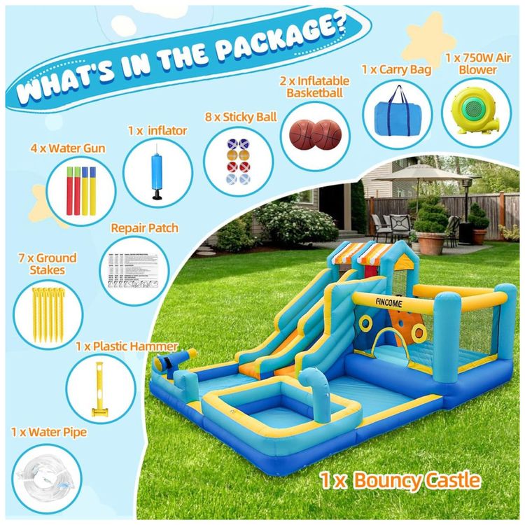 Parque-Aquatico-Inflavel-10-em-1-com-Escorregador-Duplo-Imagem-6