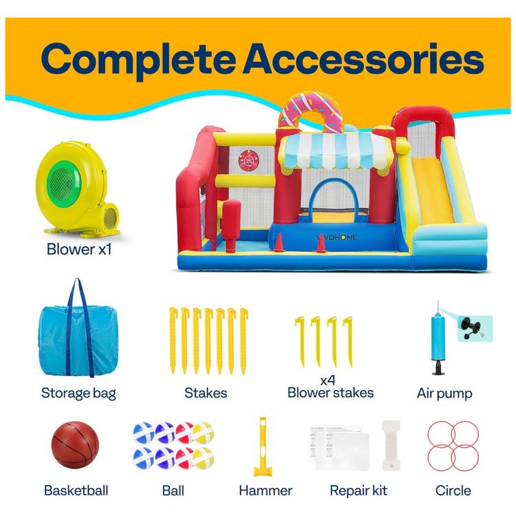 Parque-Aquatico-Inflavel-9-em-1-VIVOHOME-Mercado-Castelo-Imagem-3